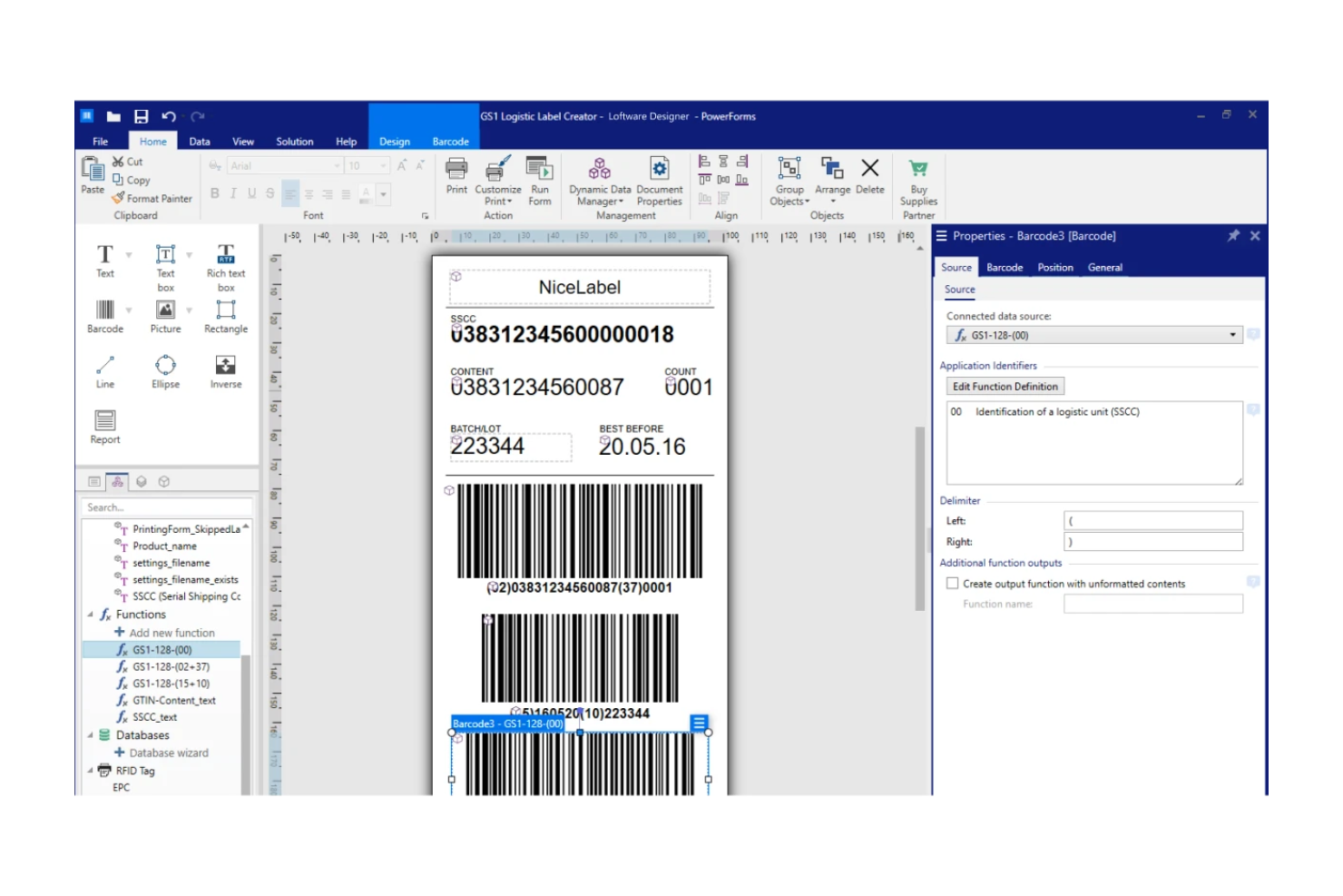 Loftware screenshot - 14 Best Barcode Software Solutions for 2026