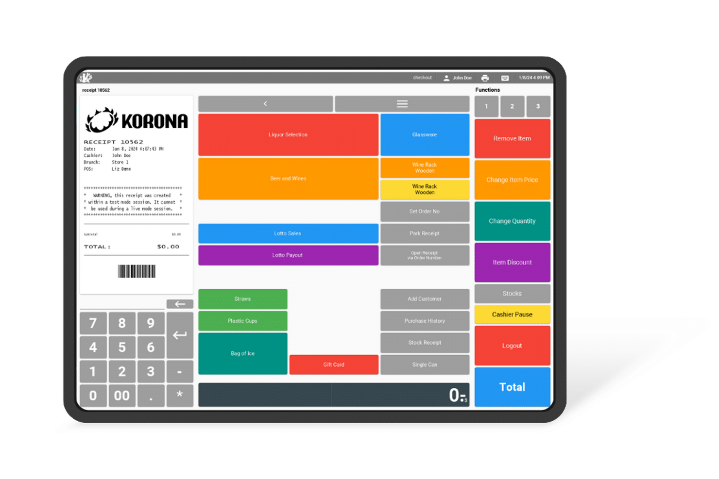 KORONA POS screenshot - 13 Best Cloud POS Software Picked for 2026