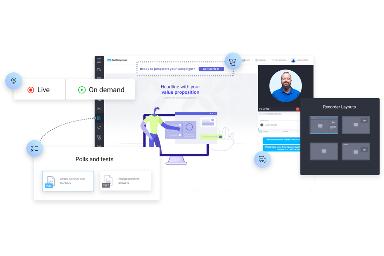 GetResponse screenshot - 12 Leadpages Alternatives for 2026