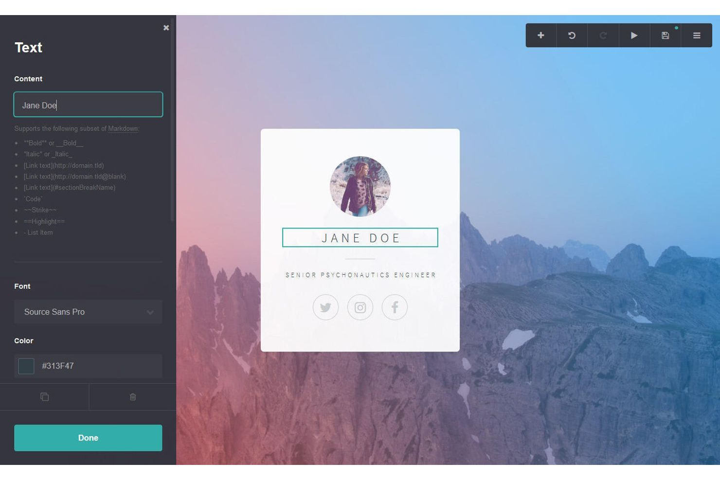 Carrd screenshot - 12 Leadpages Alternatives for 2026