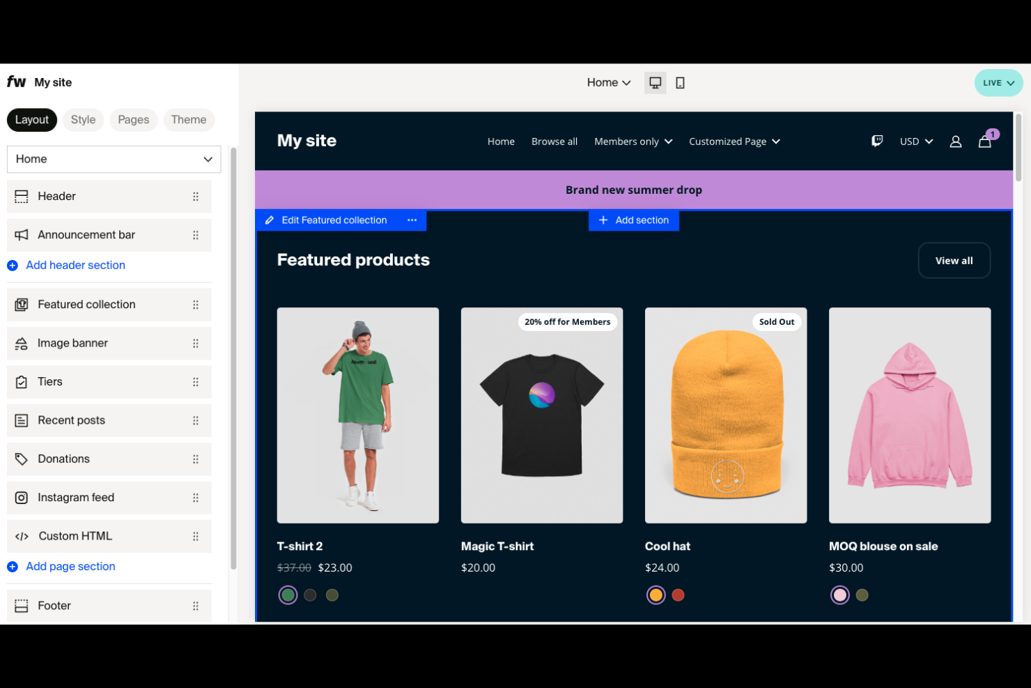Fourthwall screenshot - 18 Best Gumroad Alternatives Picked for 2026