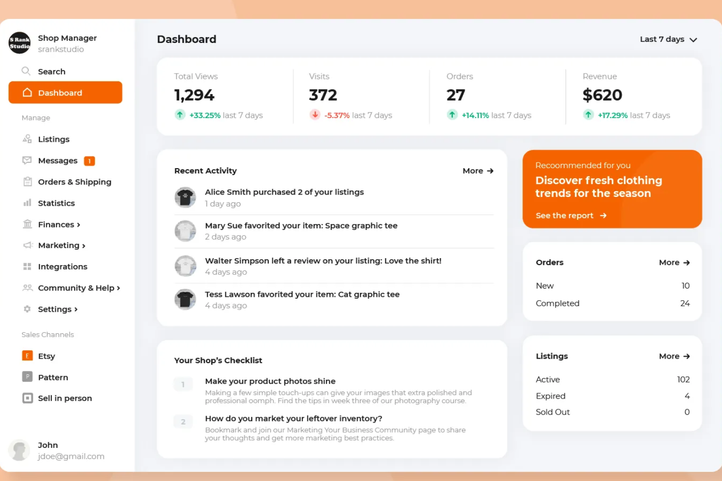 Etsy screenshot - 18 Best Gumroad Alternatives Picked for 2026
