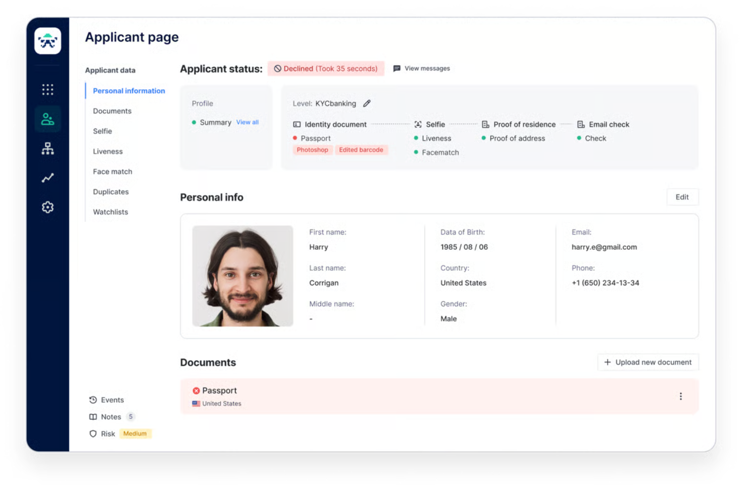 Sumsub screenshot - 15 Age Verification Software in 2026