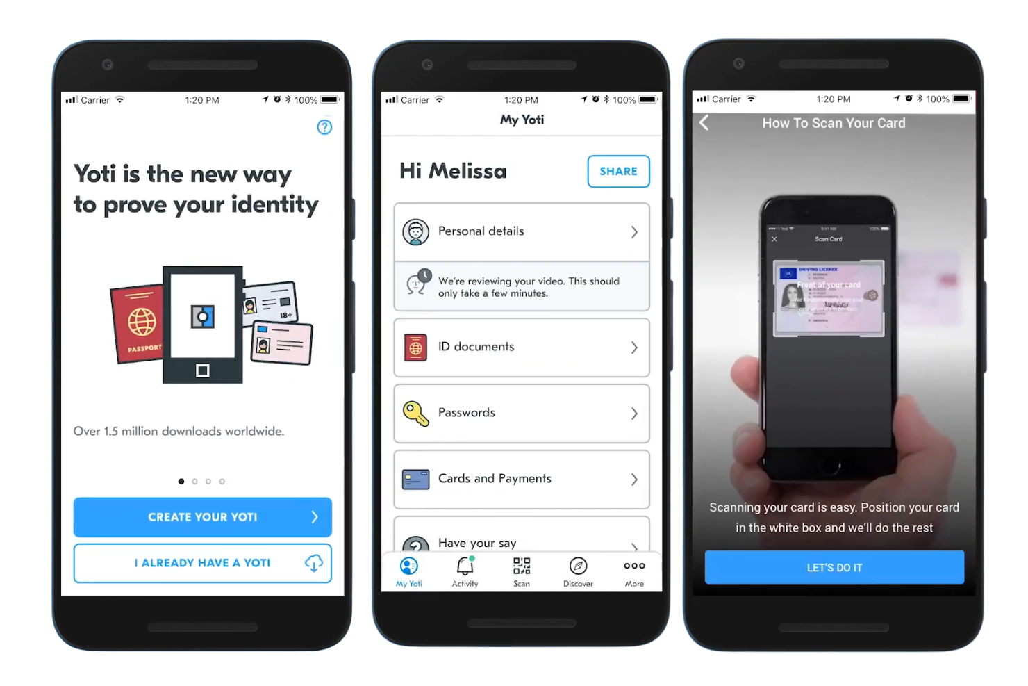 Yoti screenshot - 15 Age Verification Software in 2026