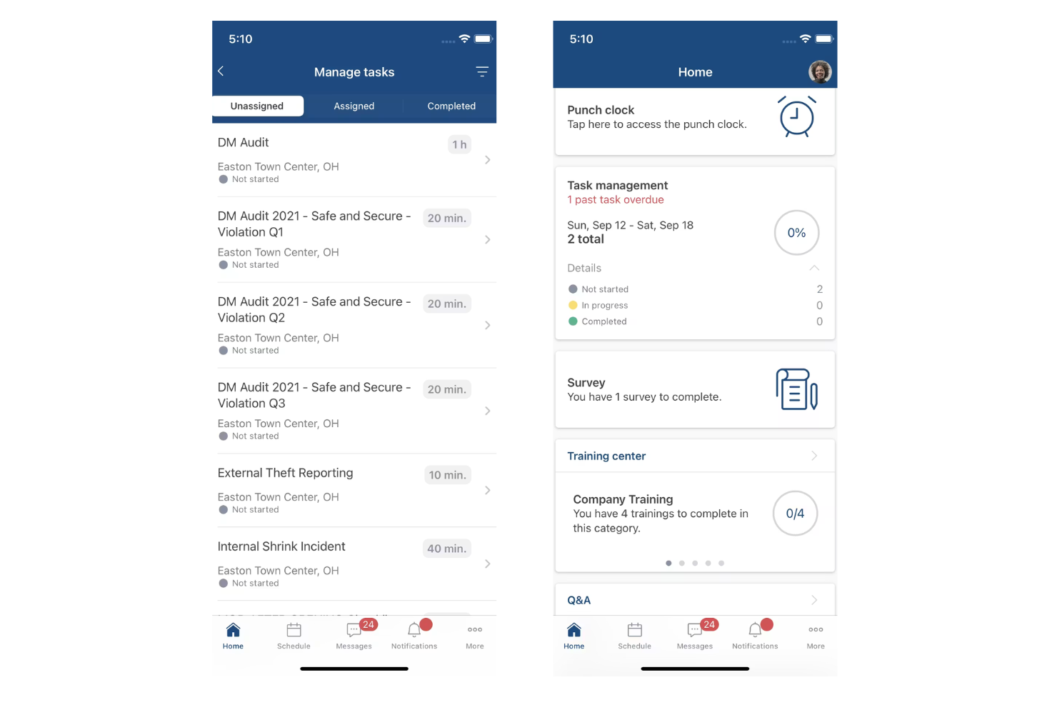 WorkJam screenshot - 15 Best Retail Workforce Management Software in 2026