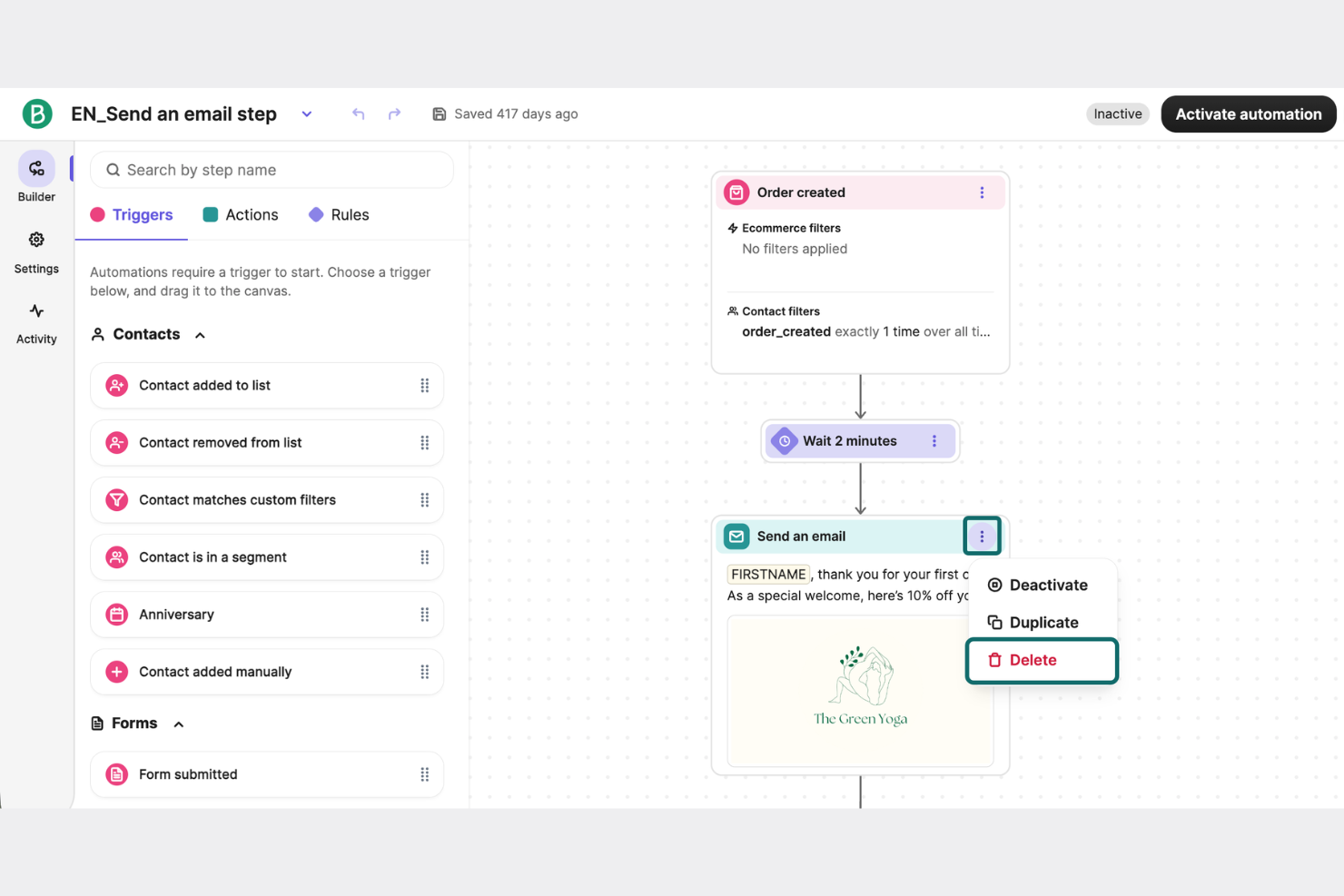 Brevo screenshot - 10 Best Free E-commerce Marketing Tools in 2026