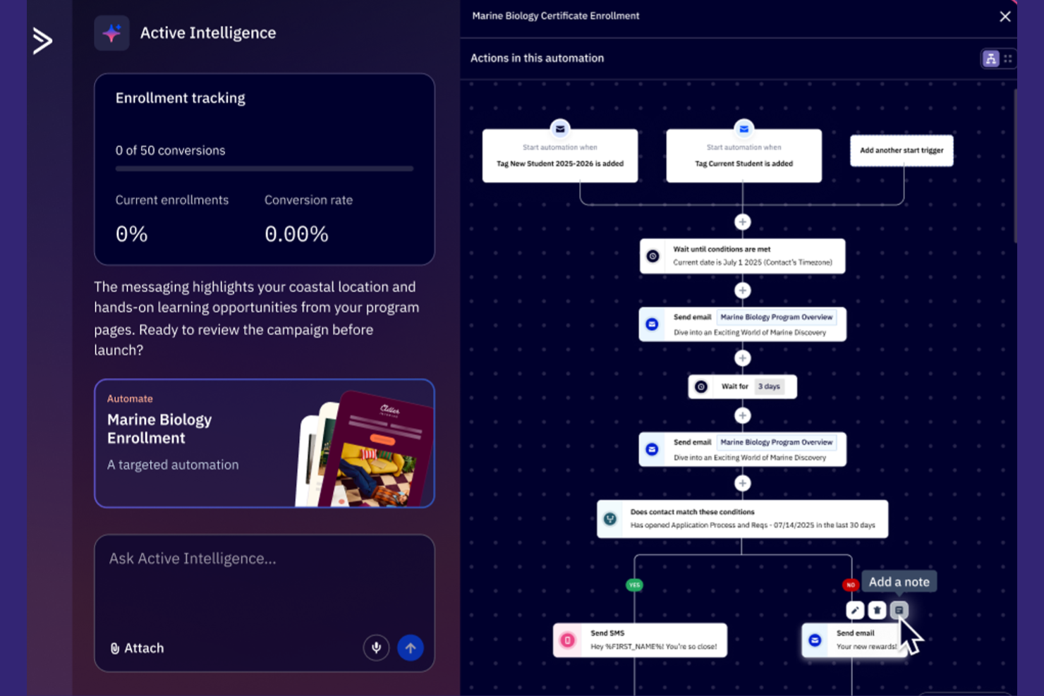 ActiveCampaign screenshot - 10 Best Free E-commerce Marketing Tools in 2026