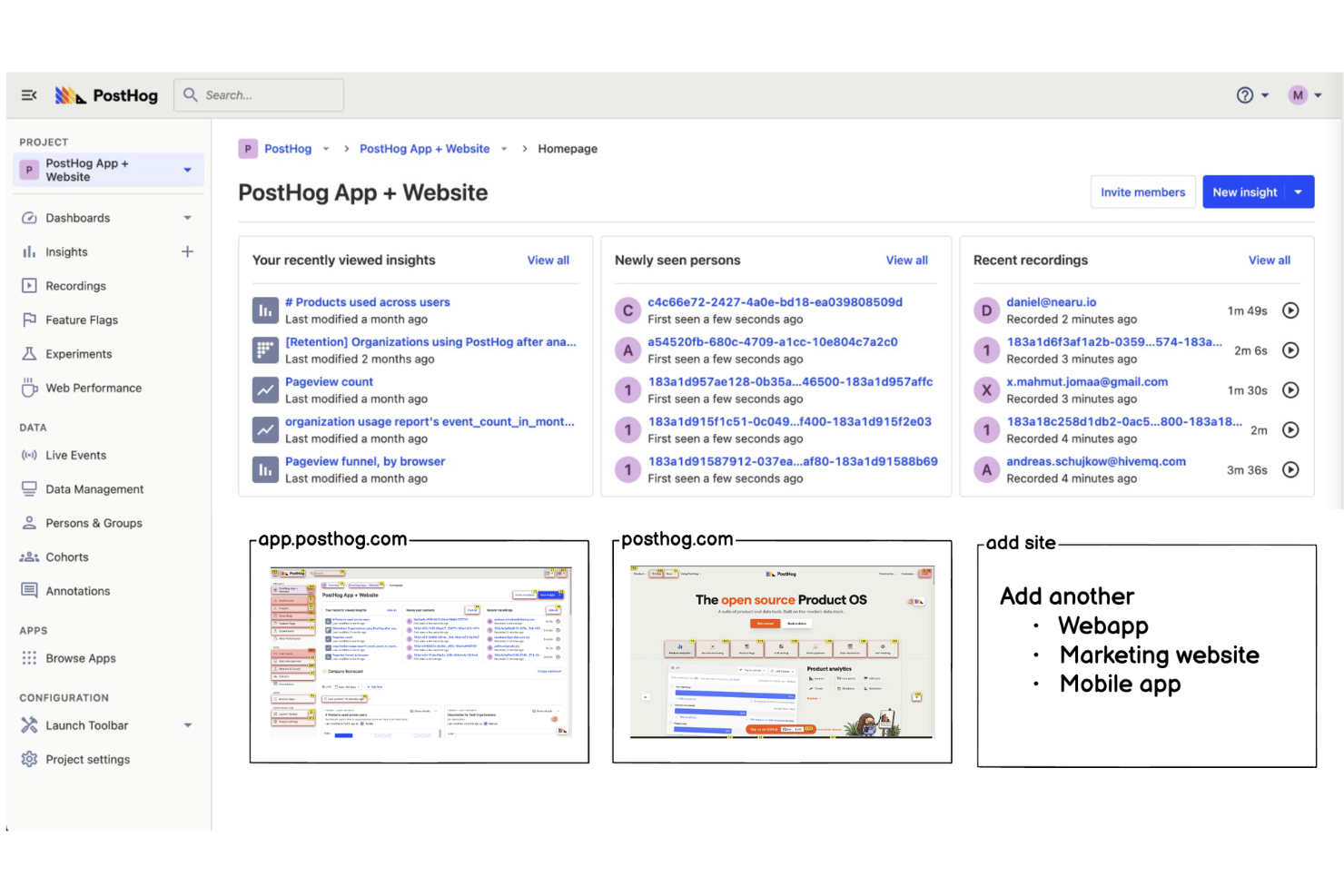 PostHog screenshot - 10 Mixpanel Alternatives Picked for 2026 With Top Analytics Features