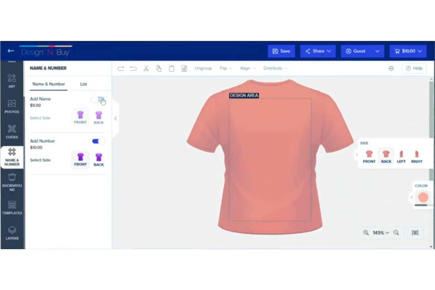 DesignNBuy screenshot - 10 Best Web To Print Software In 2026