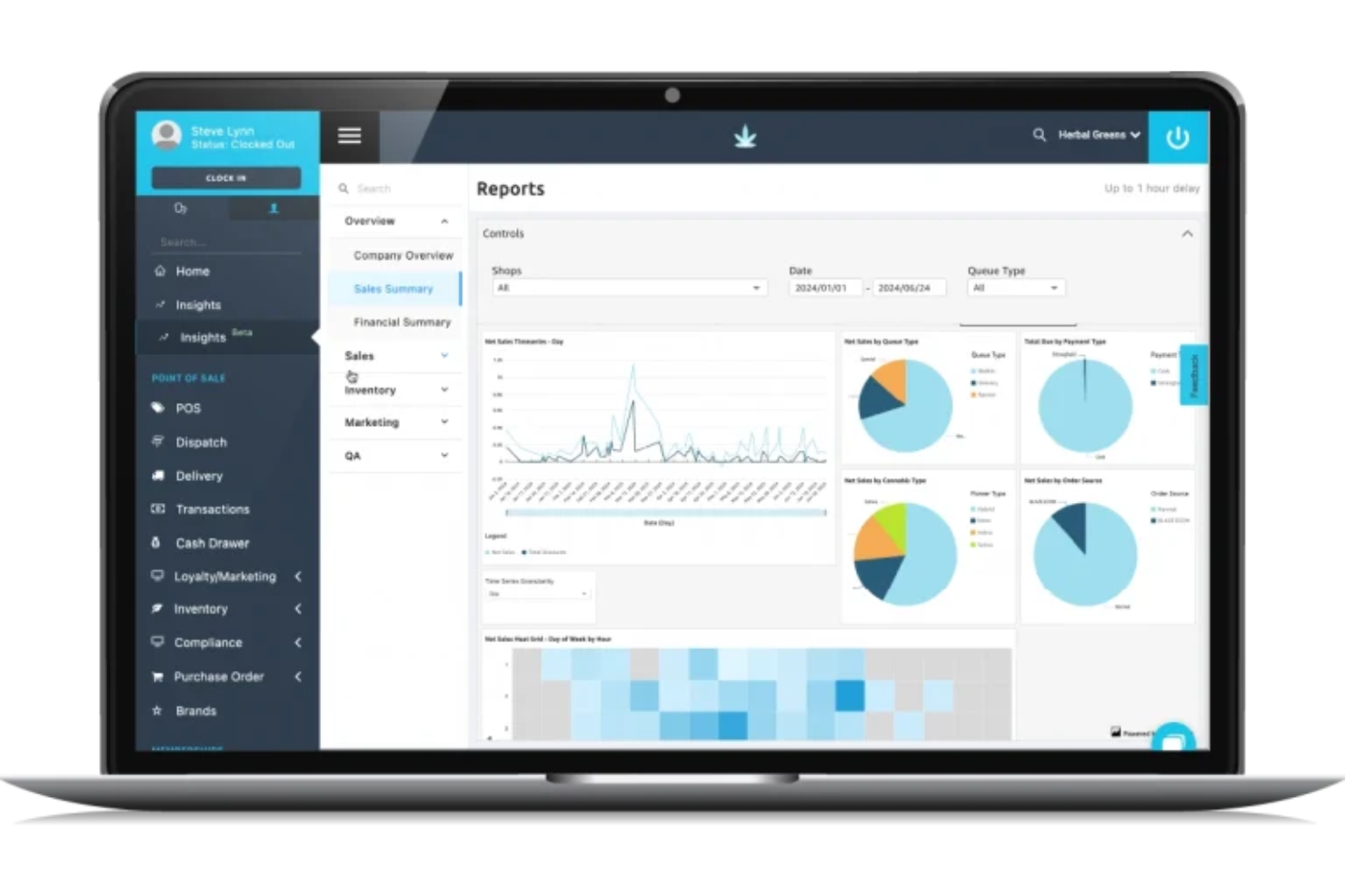 BLAZE screenshot - 10 Best Dispensary Software In 2026