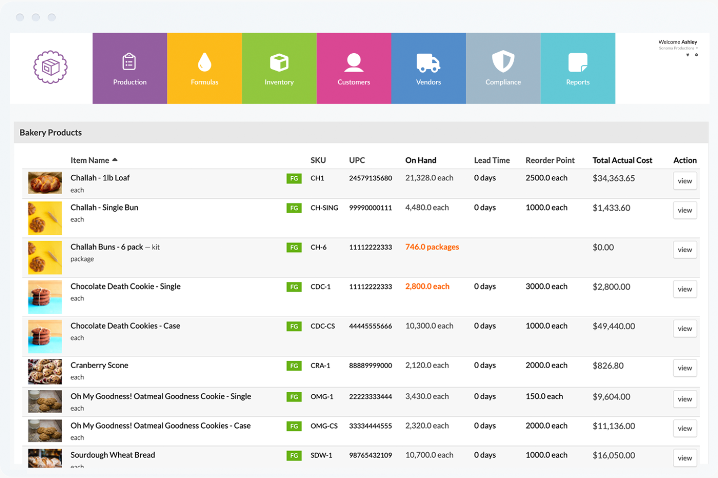 WhereFour screenshot - Die 10 besten Bäckerei-Softwarelösungen 2026