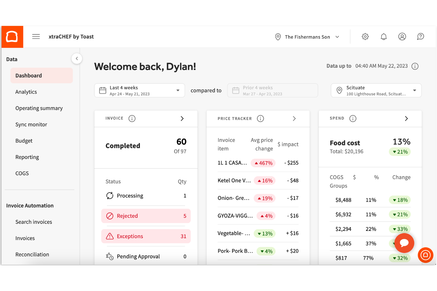 Toast runs restaurant POS with orders, payments, and analytics in one system.
