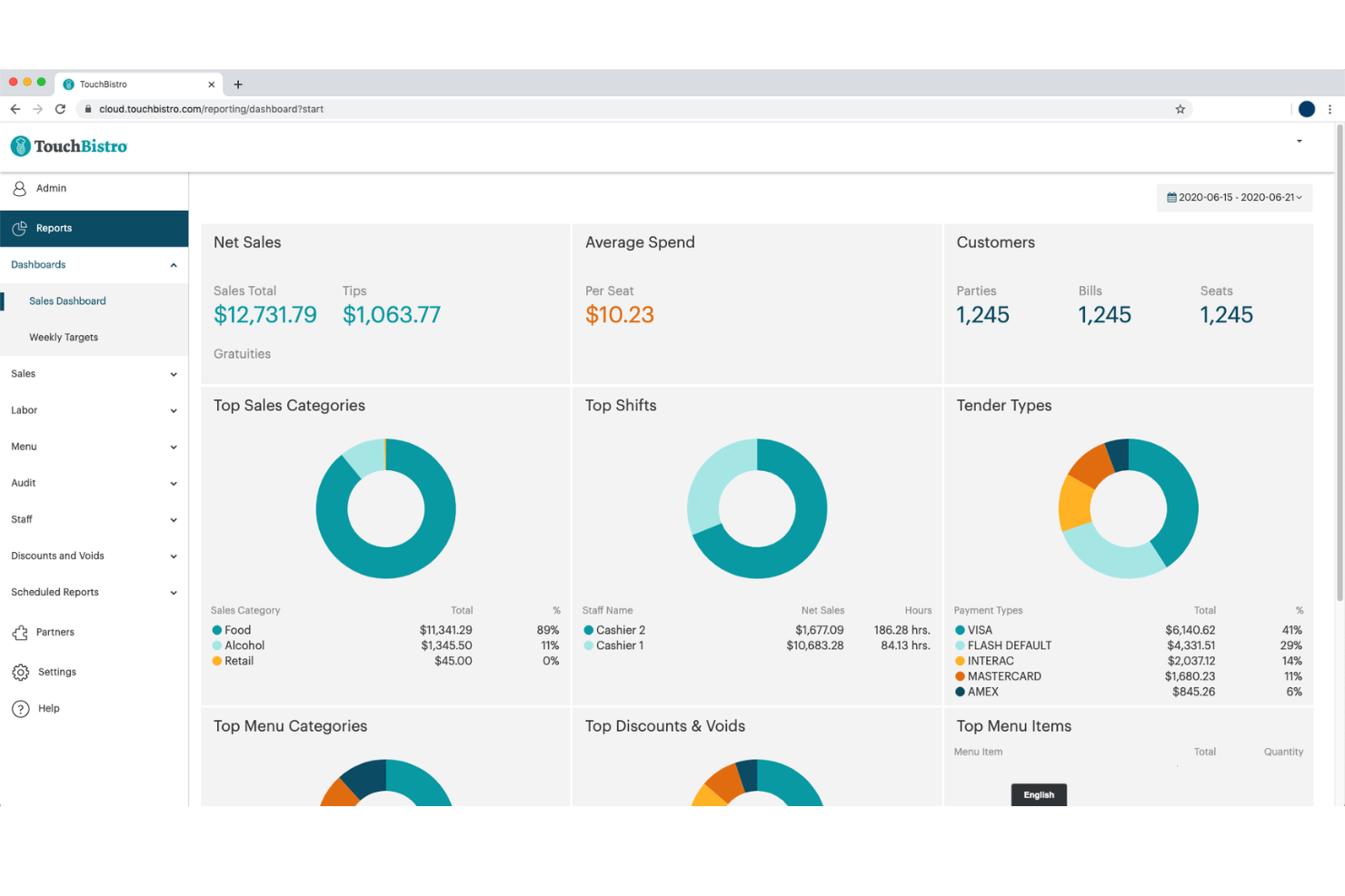 Manages orders, payments, tables, and inventory in one system.