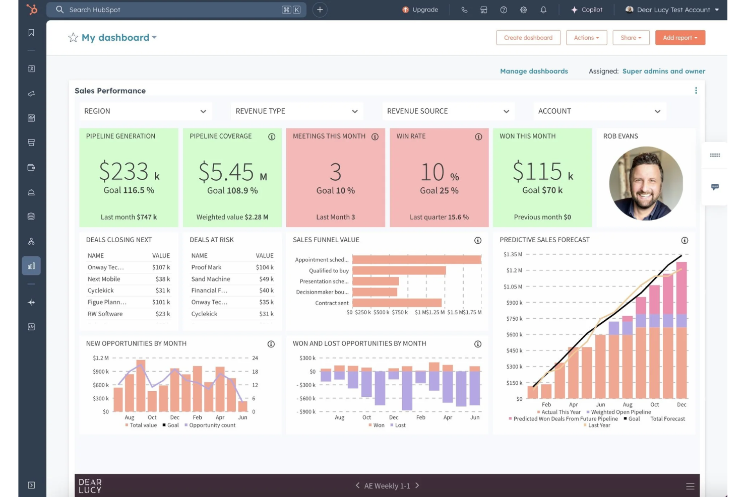 HubSpot automates ecommerce marketing and manages customer relationships.