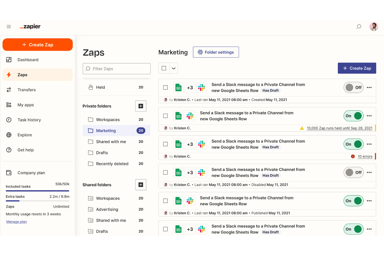 Zapier automates ecommerce workflows by connecting apps without coding.