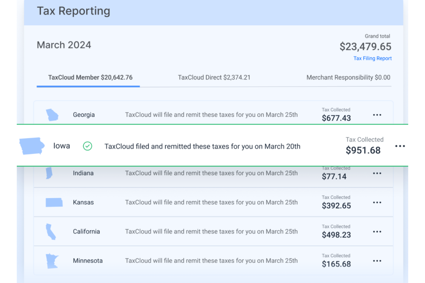 TaxCloud screenshot - The 15 Best Sales Tax Software for Online Retailers, Reviewed & Compared for 2026