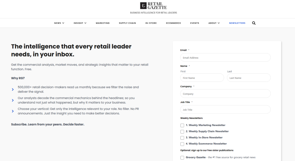 Retail-Gazette-Newsletter-Anmeldung