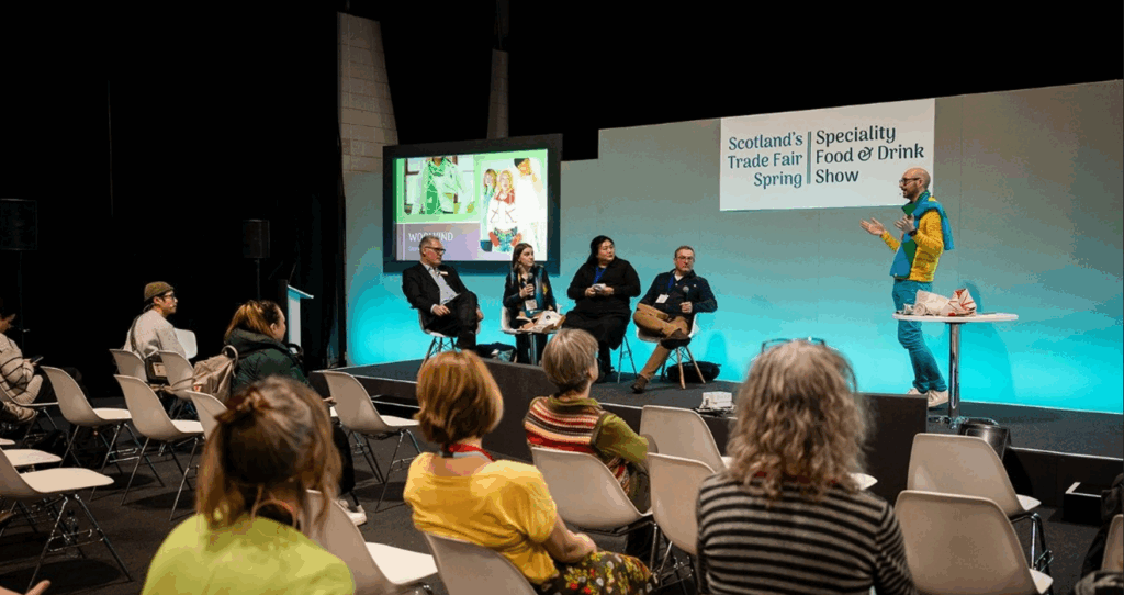 Panel discussion at the Scotland's Trade Fair Spring 2025