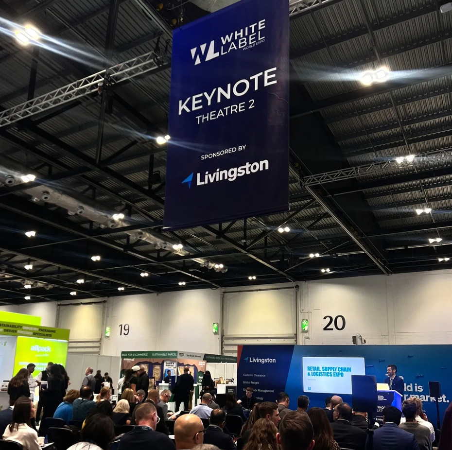 Keynote session at the White Label World Expo 2025