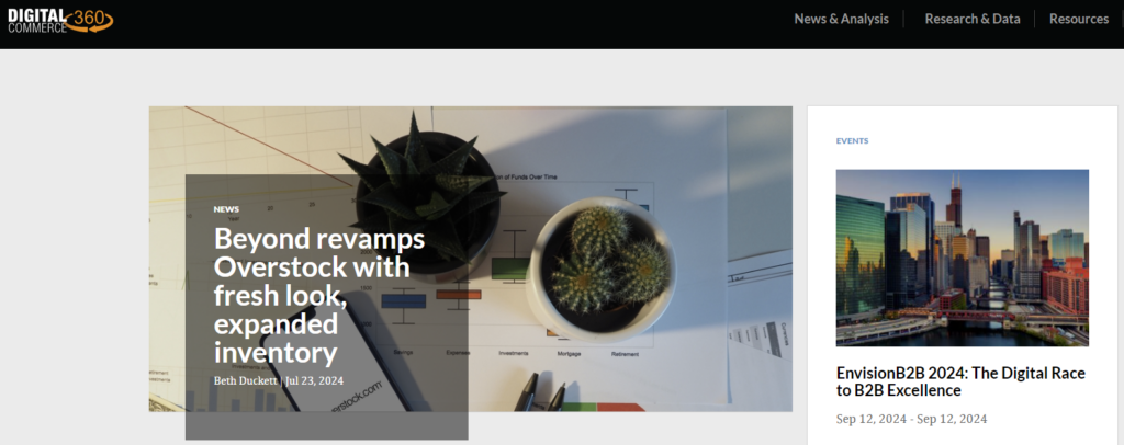 Digital Commerce 360, a retail newsletter