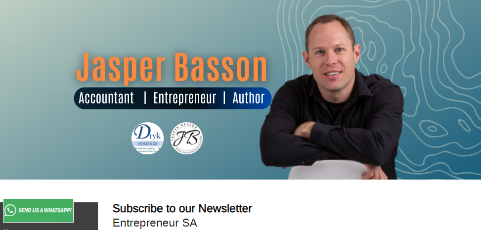 Entrepreneur SA, a newsletter for entrepreneurs