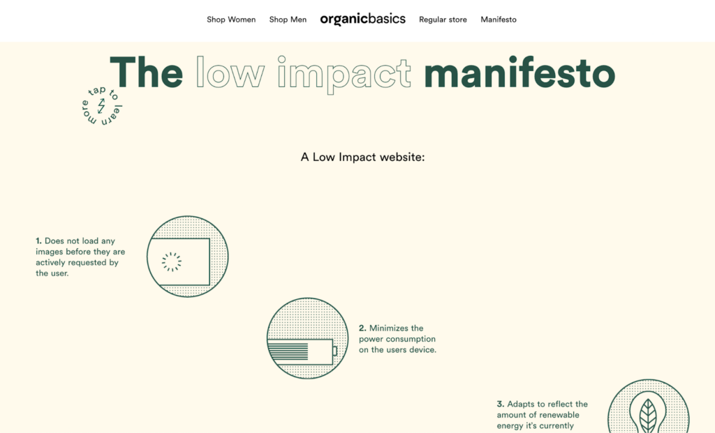 The Low Impact Manifesto Screenshot