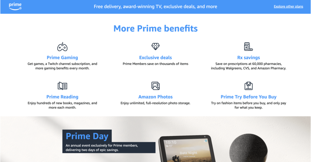 amazon prime ecommerce loyalty program
