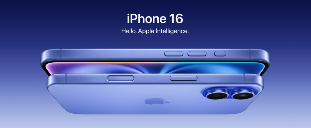 apple iphone 16 visual identity