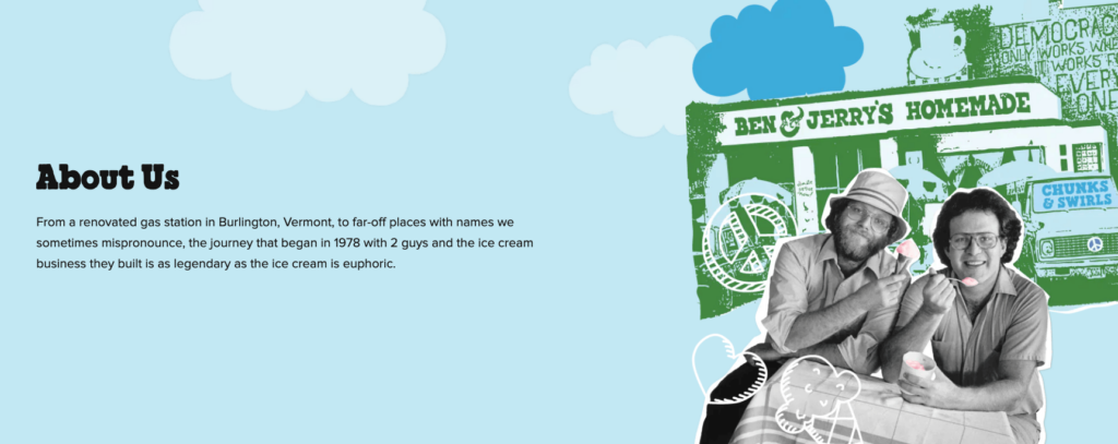 ben and jerrys ice cream origin story about us