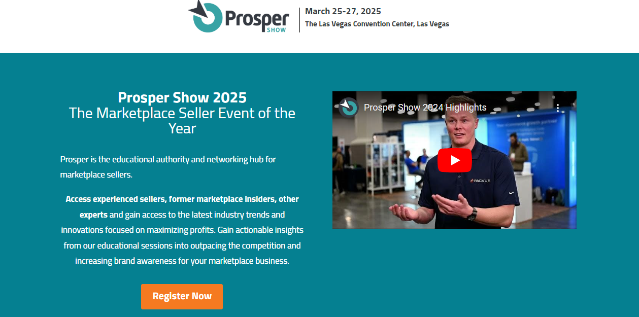 Prosper Show, a B2B ecommerce conference