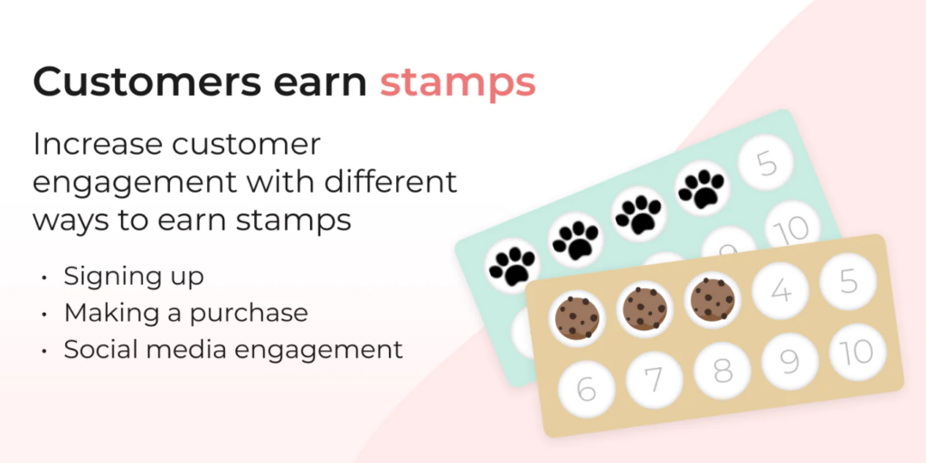 screenshot of shophub loyalty program