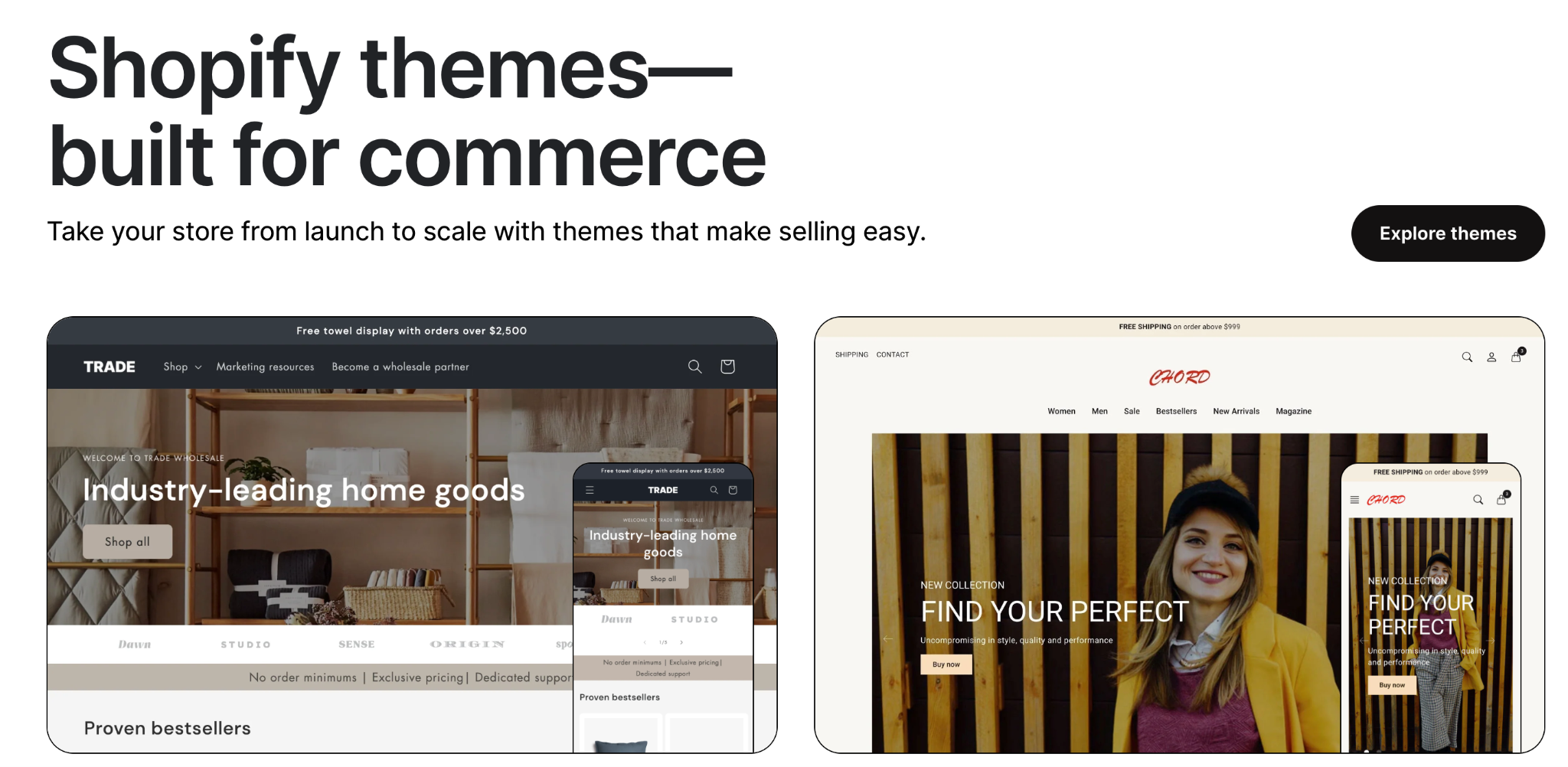 shopify web design cost screenshot
