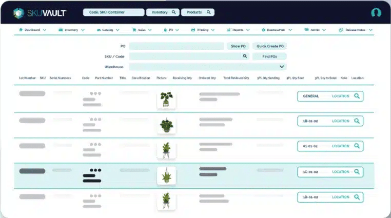 SkuVault review showing a product tour of the tool