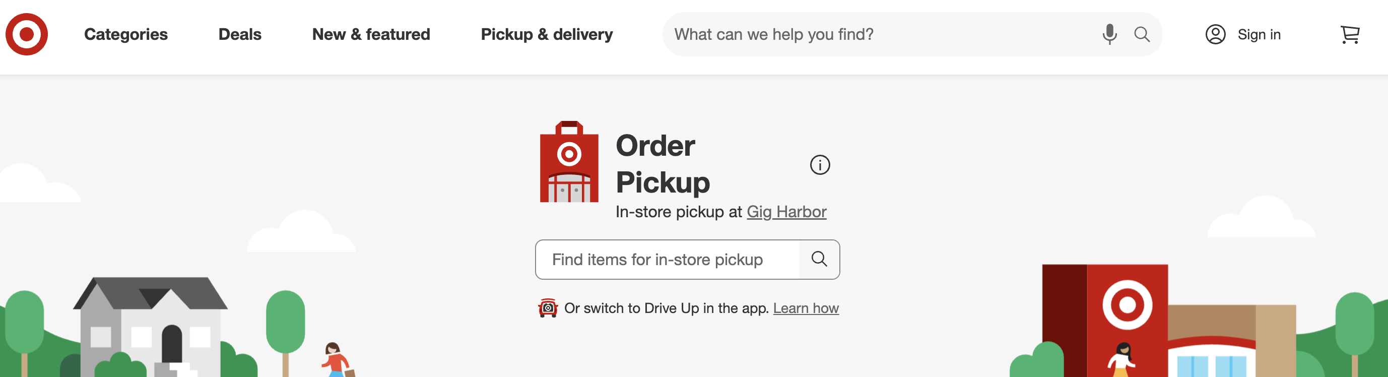 target bopis drive up omnichannel