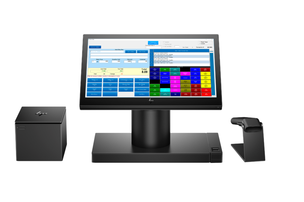 HP Engage One Pro's all-in-one POS system