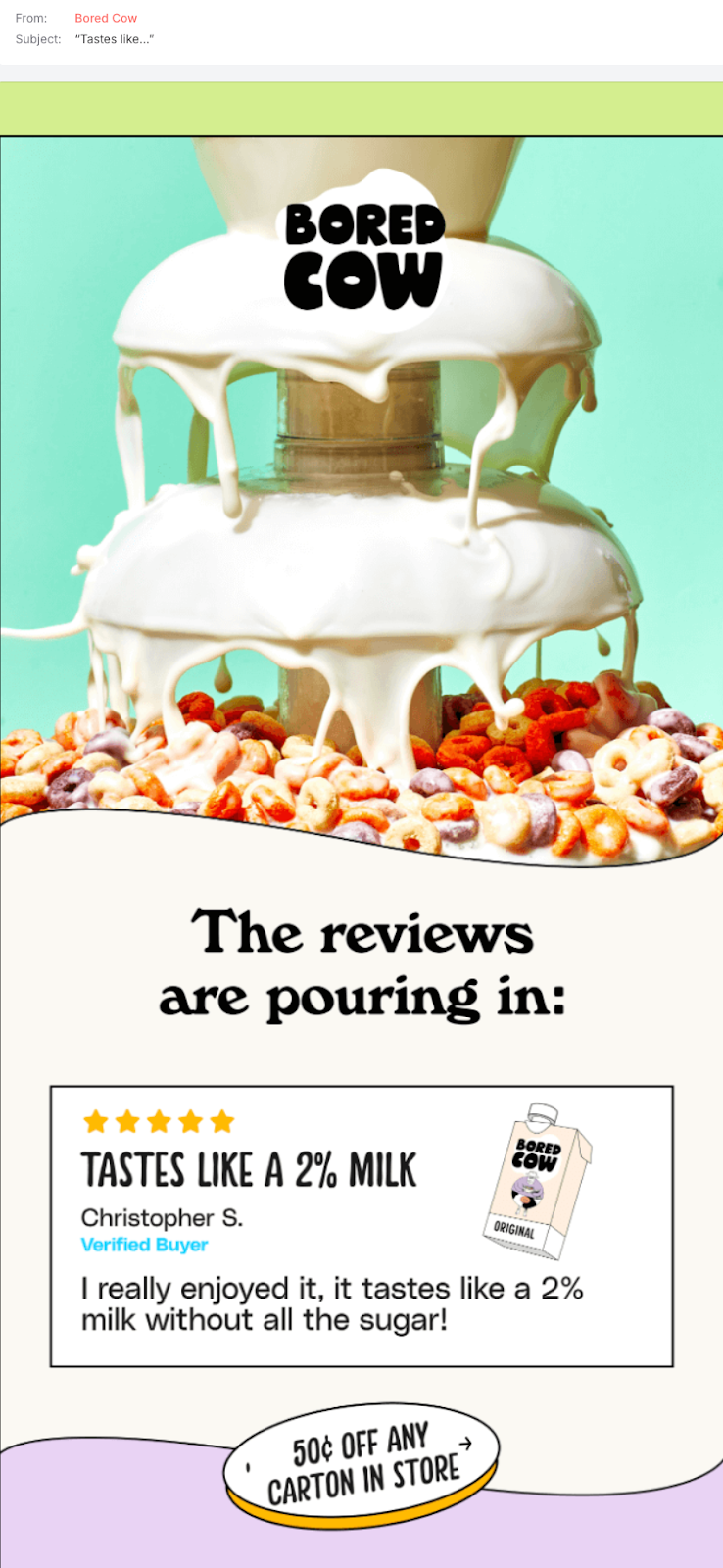 Bored Cow wall screenshot