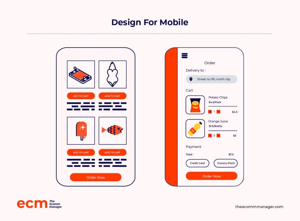 design for mobile screenshot