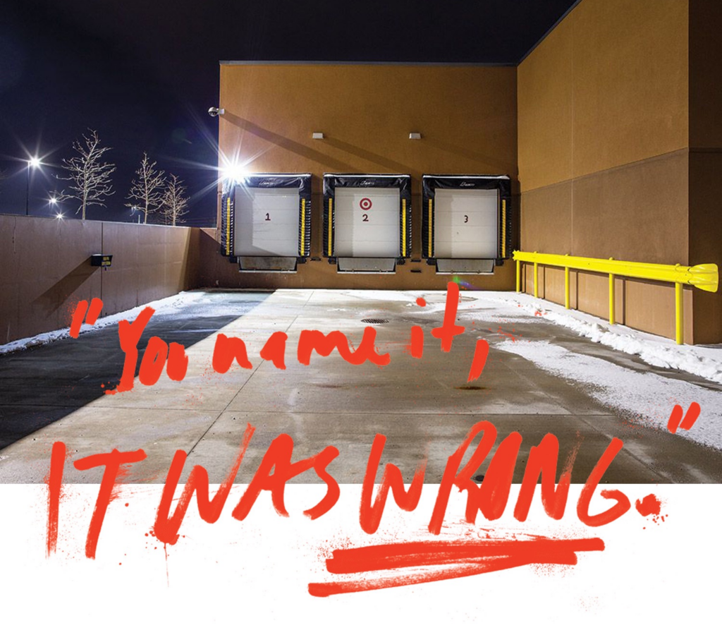 Target's inventory mishap screenshot loading doc