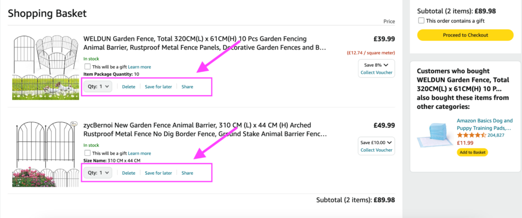 amazon screenshot