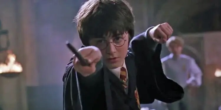 harry potter wand casting