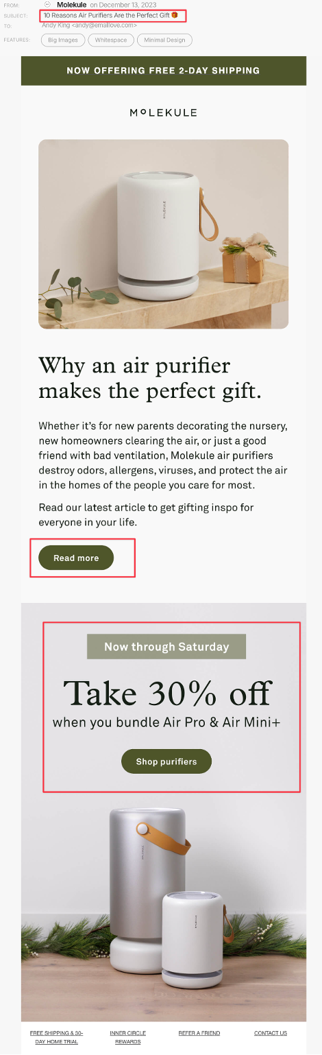 molekule screenshot
