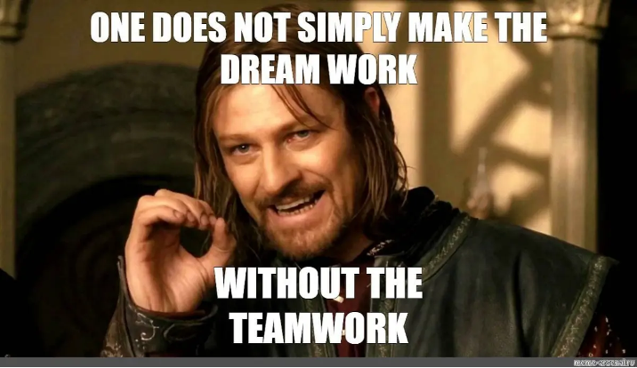 teamwork meme