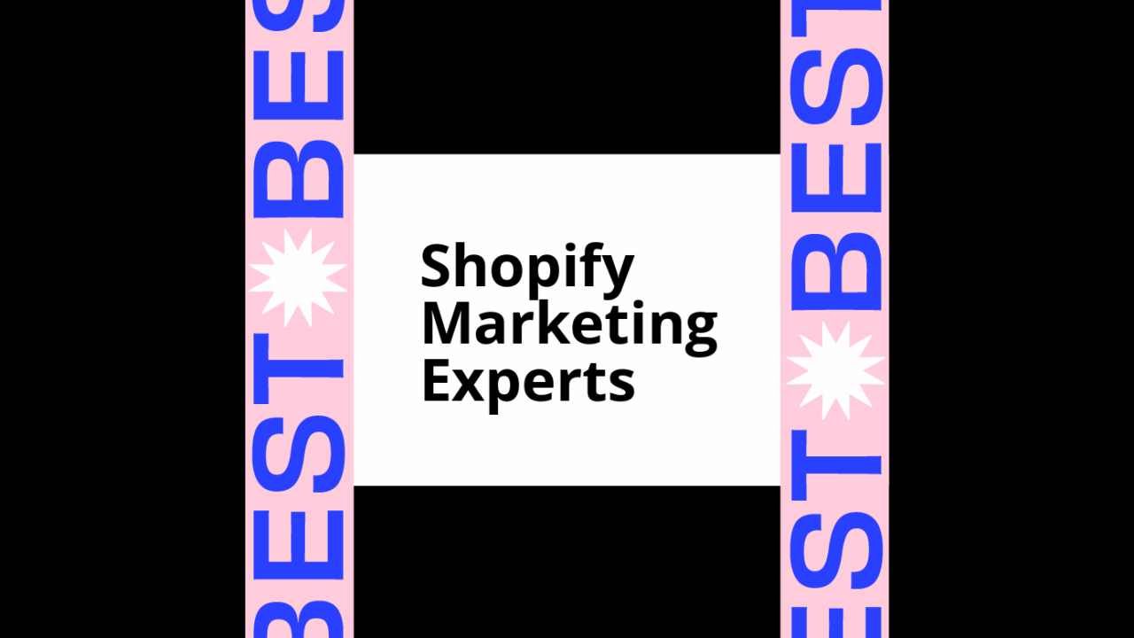 Shopify marketing experts generic best of