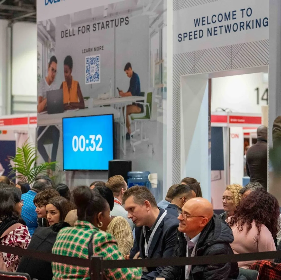 The speed networking feature of the White Label World Expo