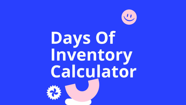 Days of inventory calculator standard editorial post