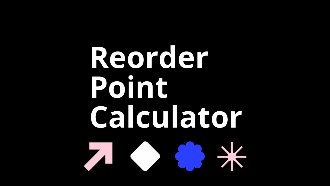 Reorder point calculator standard editorial post