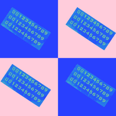an image showing numbers which symbolizes the serial number tracking