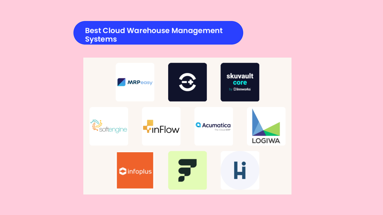 Best Best Cloud Warehouse Management Systems logos 77348
