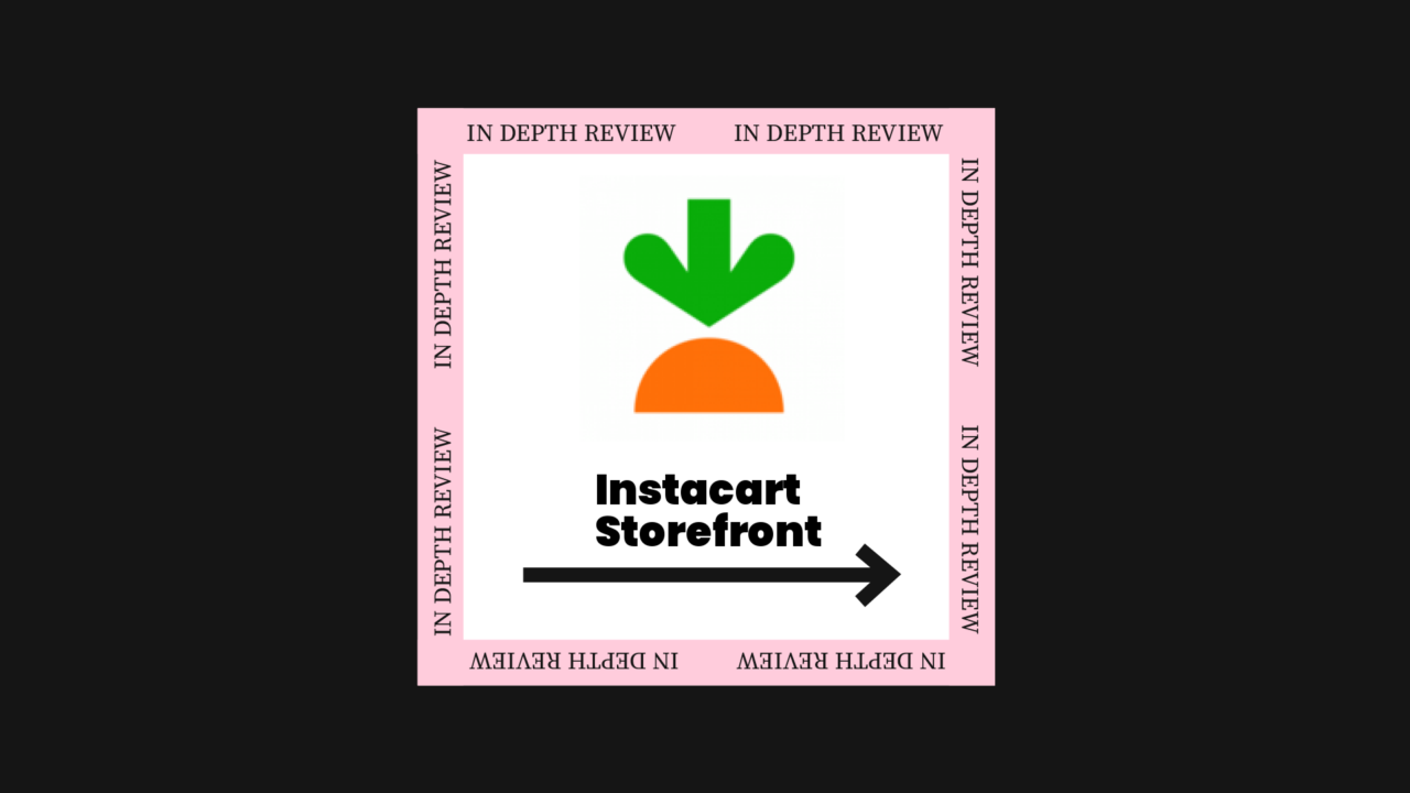 Instacart storefront Product Review 08736